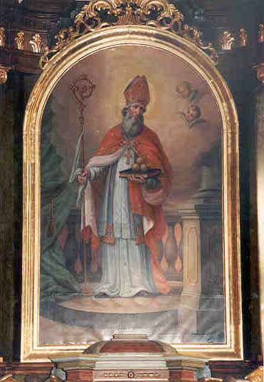 Altarbild Hl. Nikolaus, Foto zur Vergrerung anklicken