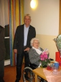 Frau Ehweiner Maria feiert ihren 99. Geburtstag.