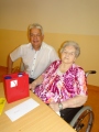 Frau Glatz Margaretha feiert ihren 92. Geburtstag.