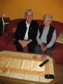 Frau Hiebler Josefine feiert ihren 80. Geburtstag.