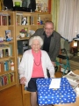 Frau Janat Franziska feiert ihren 90. Geburtstag.