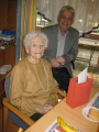 Frau Janat Franziska feiert ihren 93. Geburtstag.