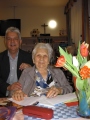 Frau Kaufmann Franziska feiert ihren 89. Geburtstag.