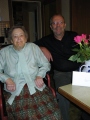 Frau Skerjanz Hildegard feiert ihren 86. Geburtstag.