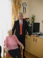 Frau Windisch Johanna feiert ihren 90. Geburtstag.